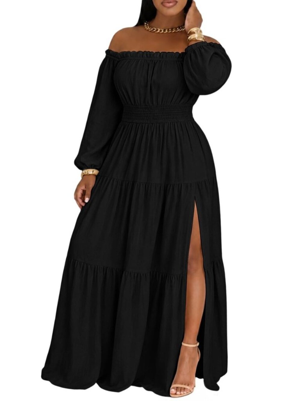 Off The Shoulder Maxi Dress Vacation Birthday Party Winery Outfits